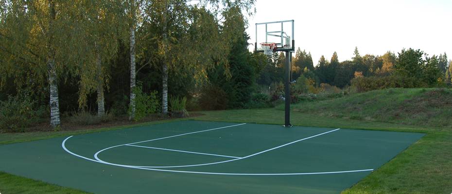 Basketball Court Installation